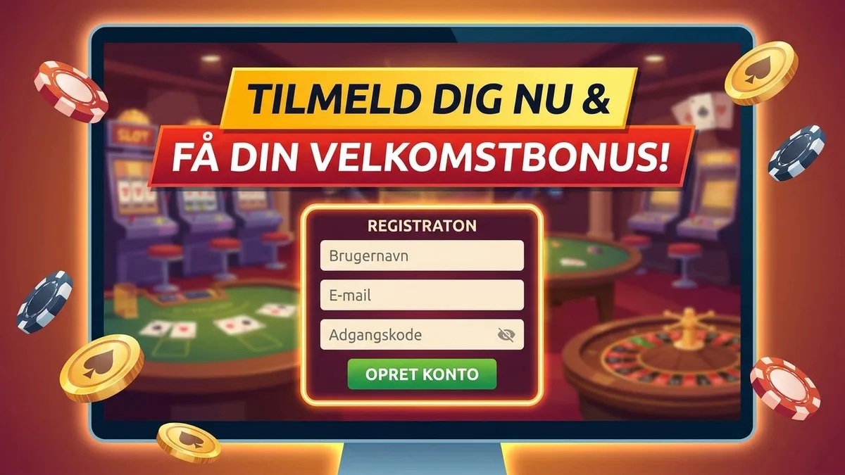 Registrering med bonus